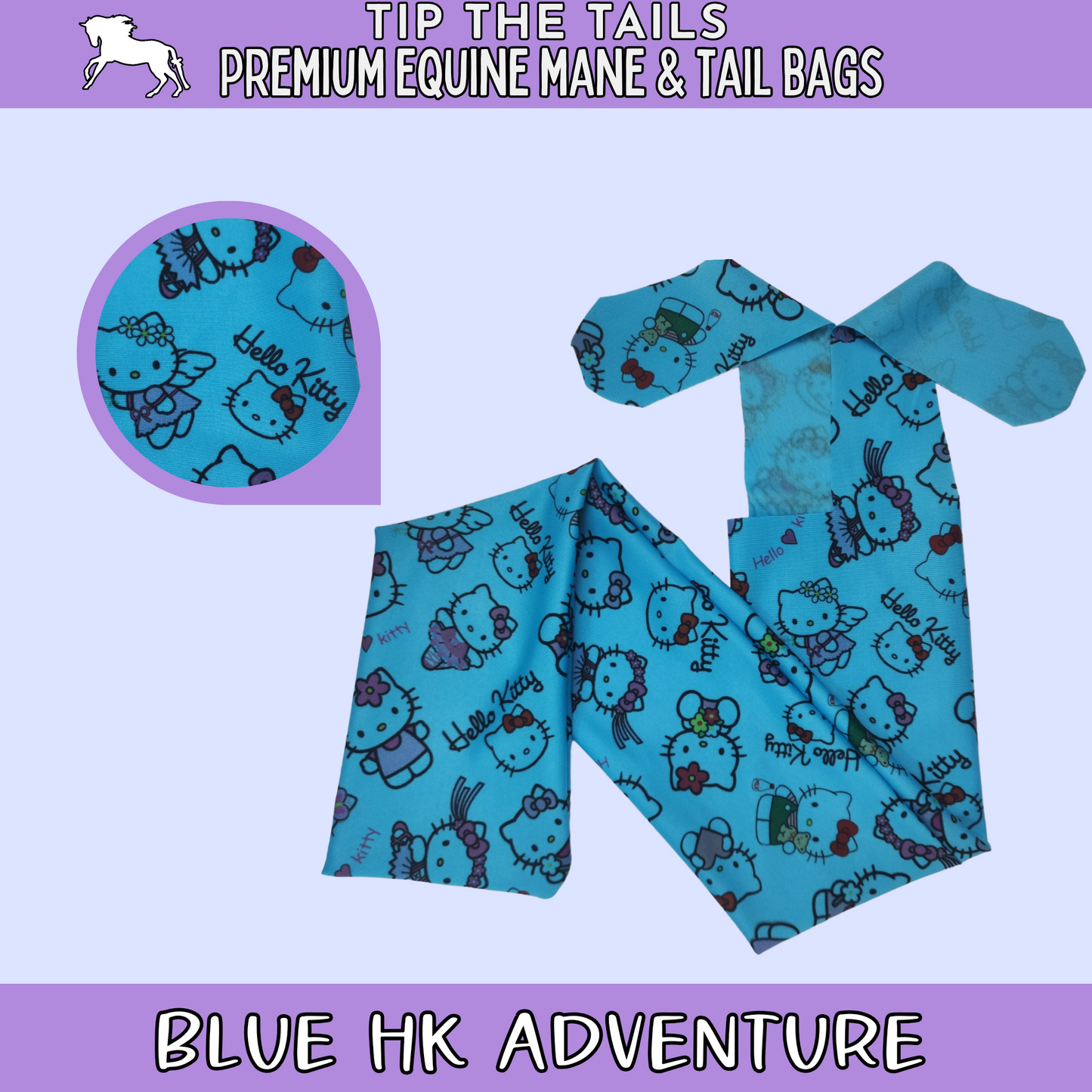 Blue HK Adventure Tail Bag - Tip The Tails