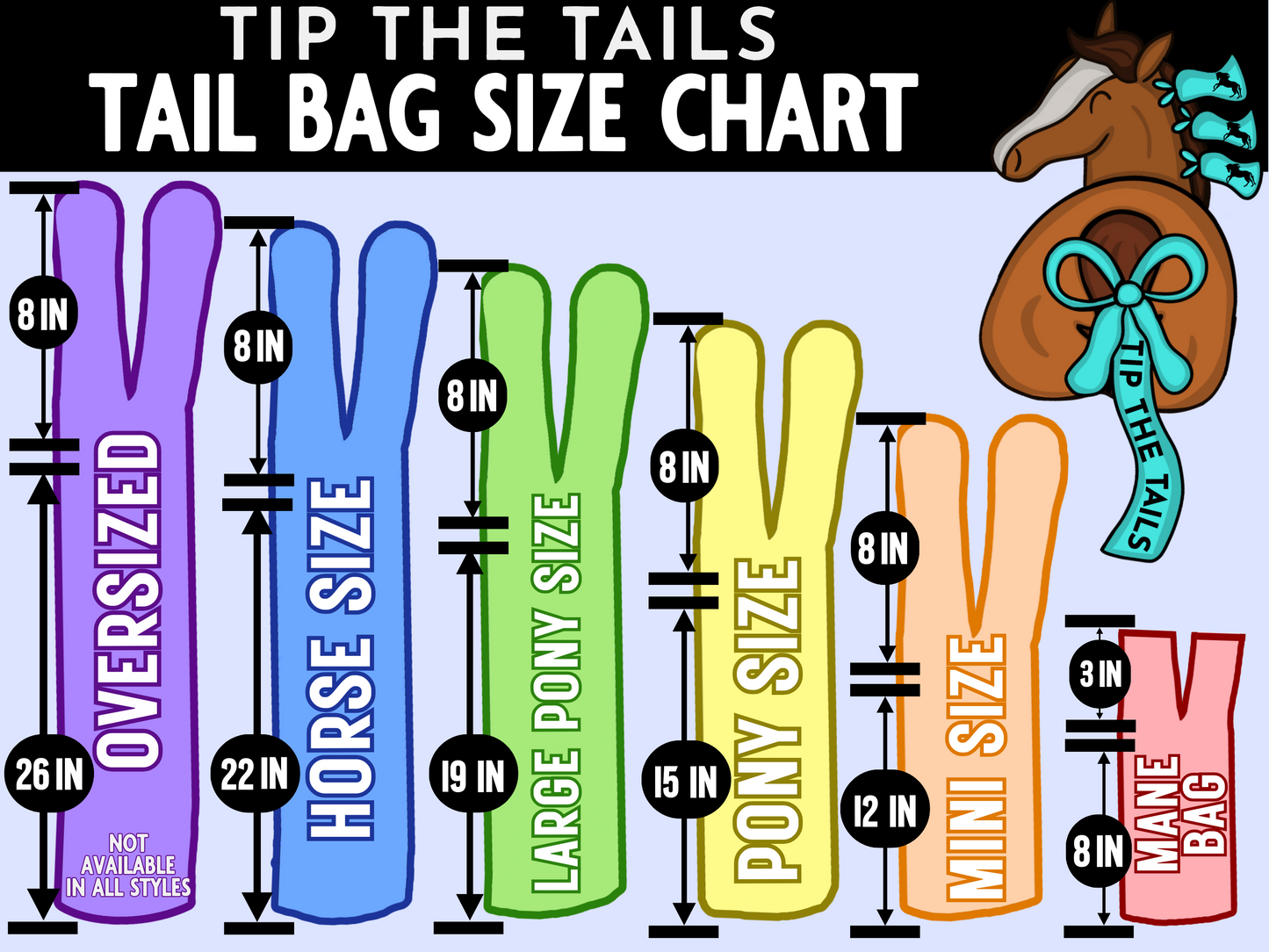 I Am Kenough (Barbie / Ken) Equine Tail Bag-Tip The Tails