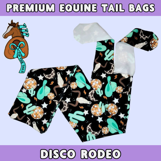 Rodeo Disco Equine Tail Bag-Tip The Tails