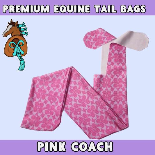 Pink CC Equine Tail Bag-Tip The Tails