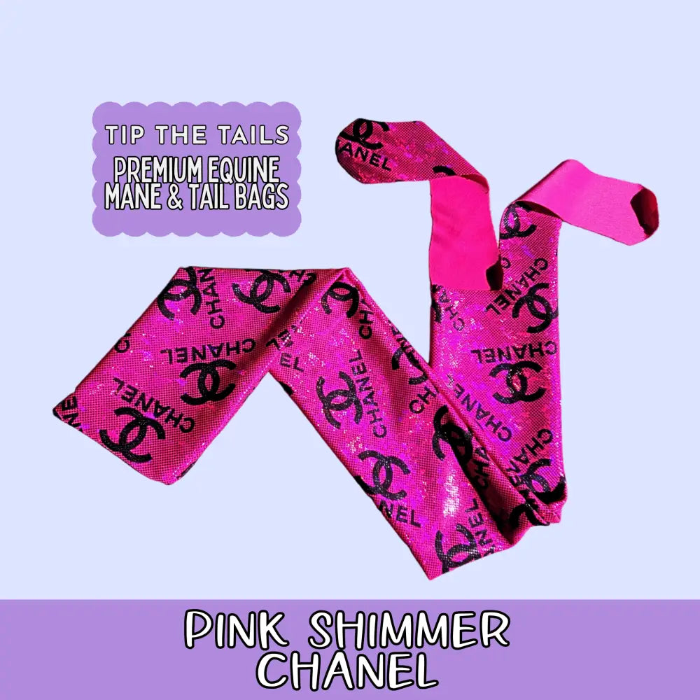 Pink Sparkle CC Tail Bag - Tip The Tails