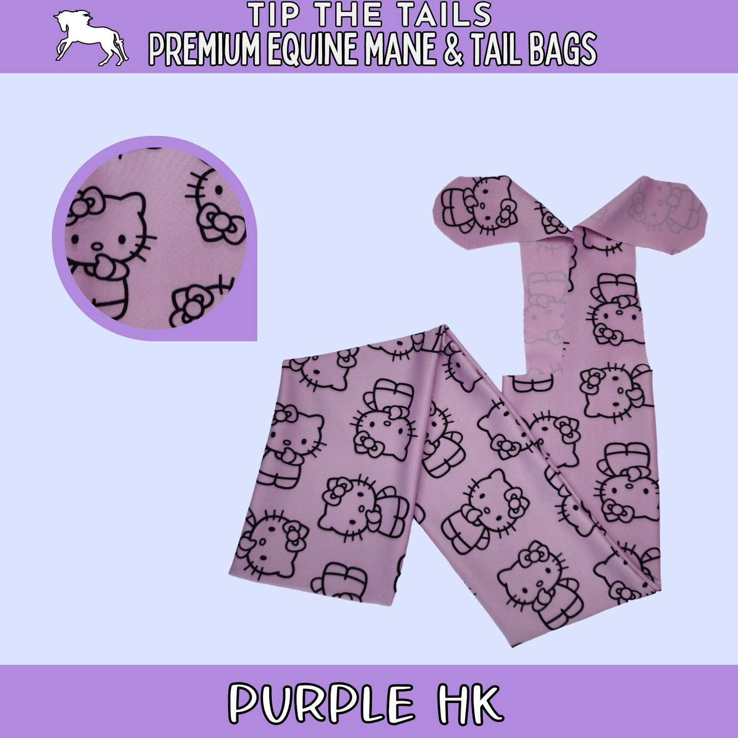 Purple HK Tail Bag - Tip The Tails