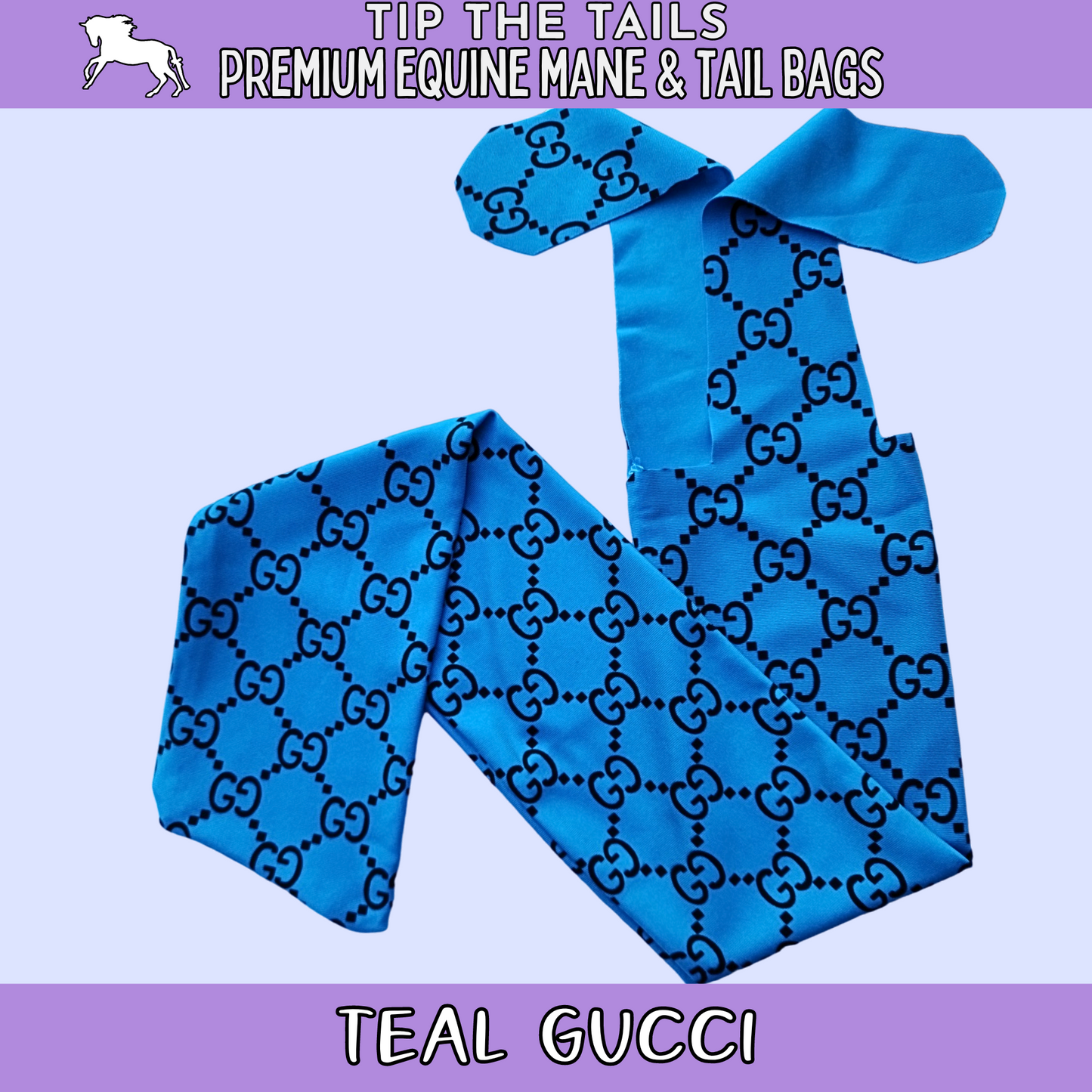 Teal GG Tail Bag