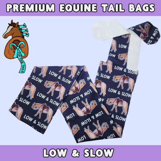 Low & Slow Western Pleasure Equine Tail Bag