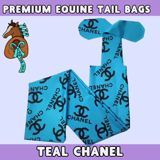 Teal CC Equine Tail Bag-Tip The Tails