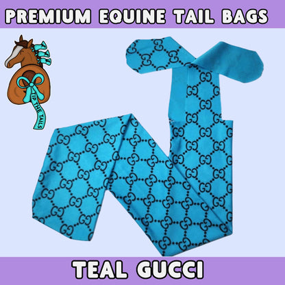 Teal GG Equine Tail Bag-Tip The Tails