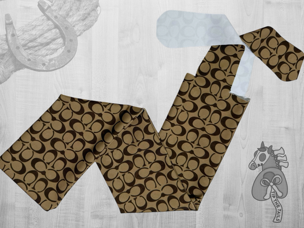 Brown CC Equine Tail Bag