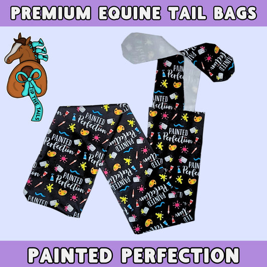 Painted Perfection Equine Tail Bag-Tip The Tails