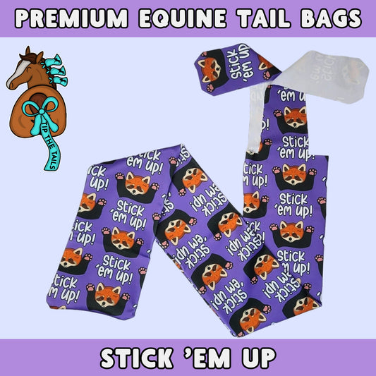 Stick Em Up Equine Tail Bag-Tip The Tails