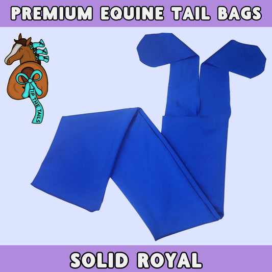 Solid Royal Blue Equine-Tip The Tails