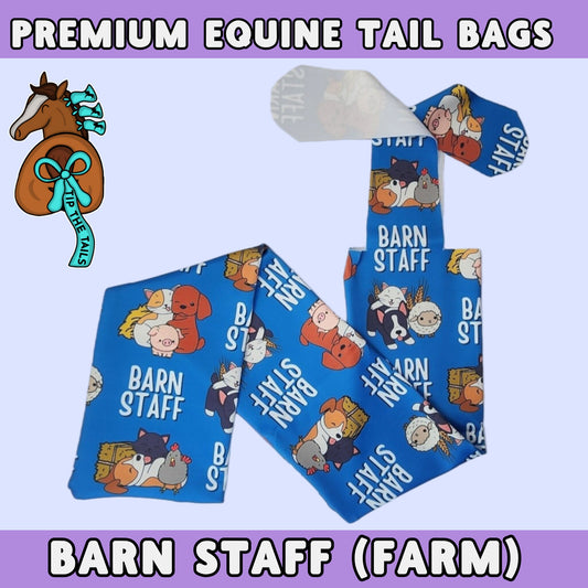 Barn Staff (Farm) Equine-Tip The Tails