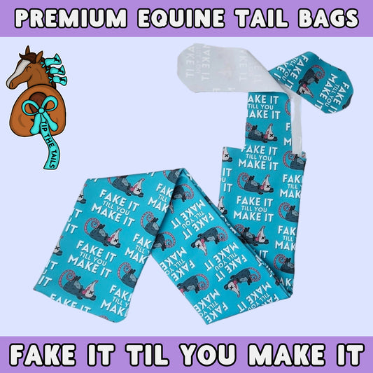 Fake It Til You Make It Opossum Equine Tail Bag-Tip The Tails