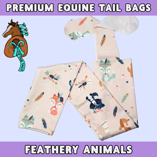 Feather Animals Equine Tail Bag-Tip The Tails