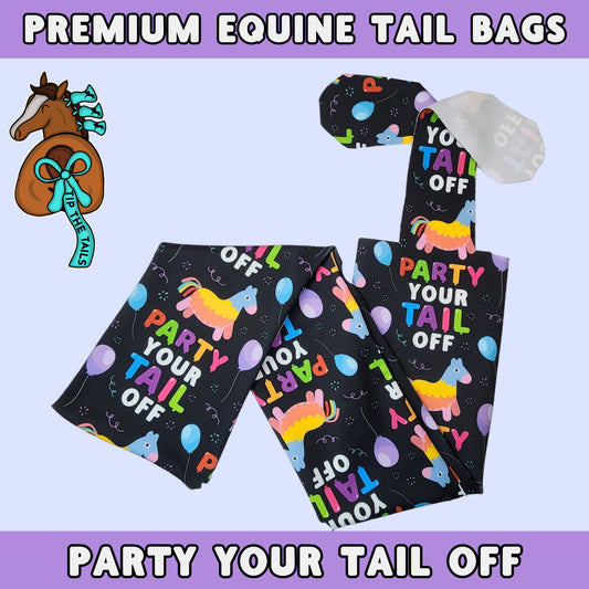 Party your TAIL off Equine Tail Bag-Tip The Tails