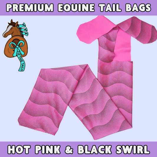 Shimmer Dot Equine Tail Bag-Tip The Tails