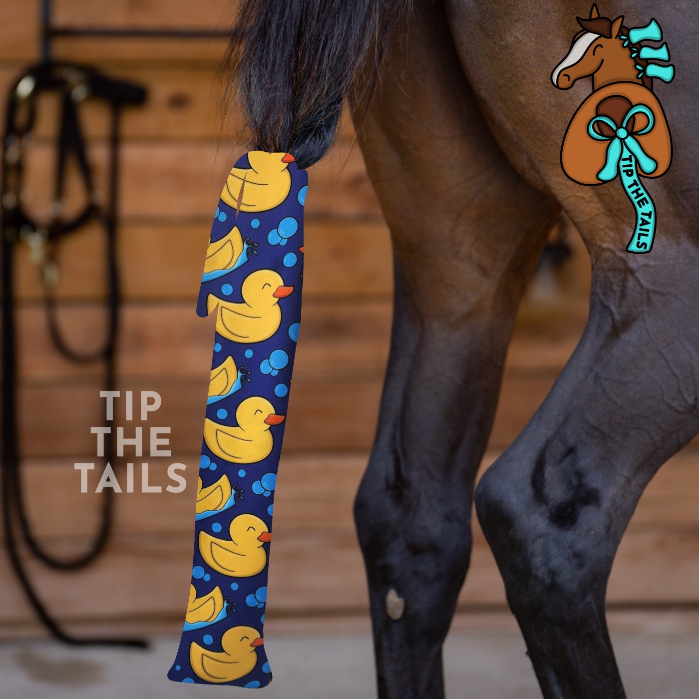 Rubber Ducky Equine Tail Bag