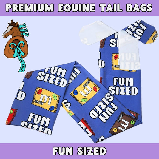 Fun Sized Equine Tail Bag | Funny Miniature Horse Tailbag for Equestrian Gifts | Pony Gear for Mane and Tail Protection | Cute Equine Tack