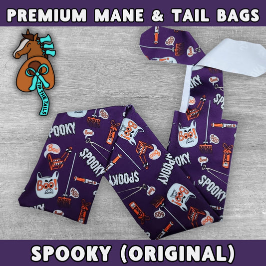 Spooky Halloween Equine Tail Bag