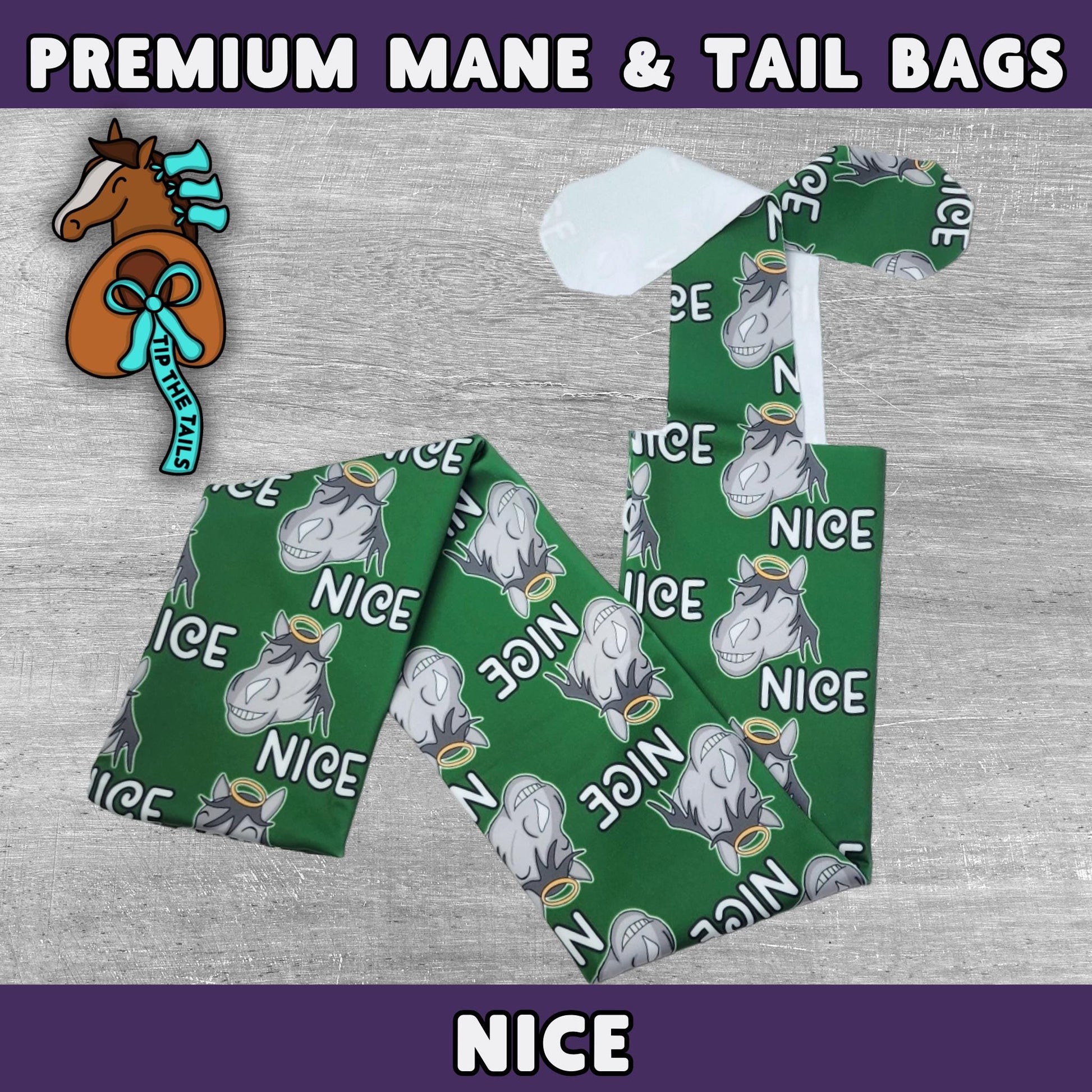 NICE Holiday Equine Tail Bag