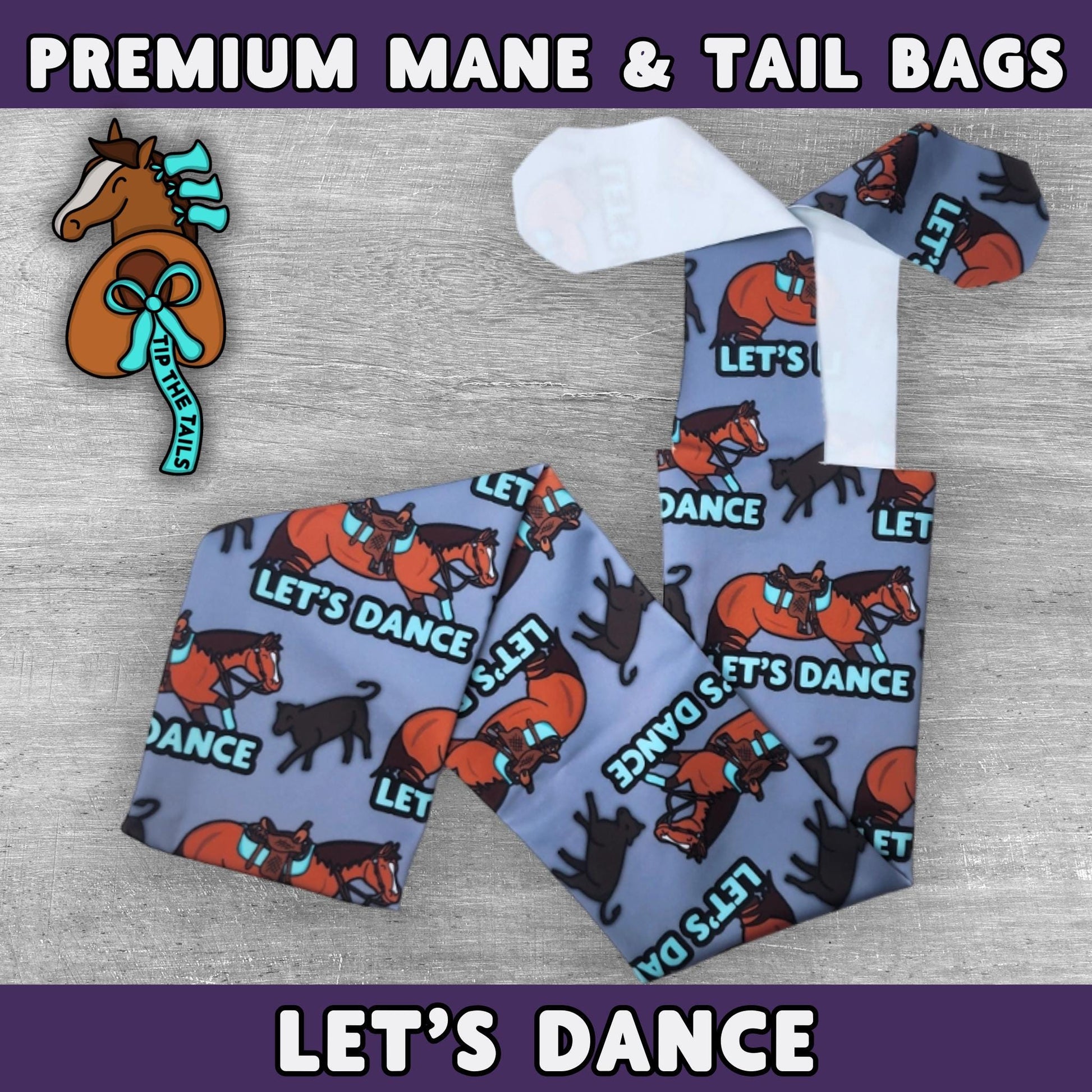 Let's Dance Equine Tail Bag