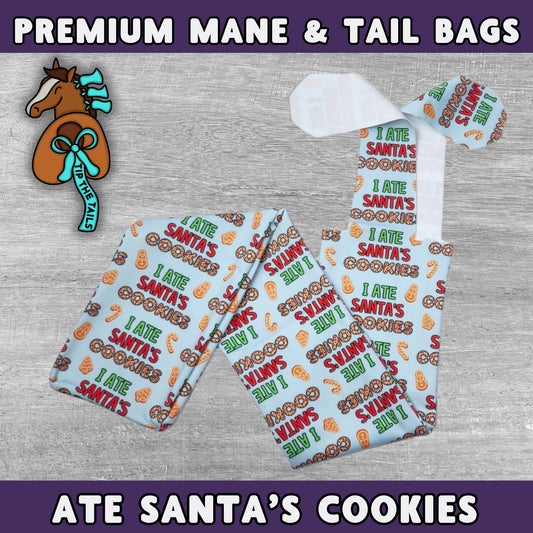 I Ate Santa's Cookies Holiday Equine Tail Bag