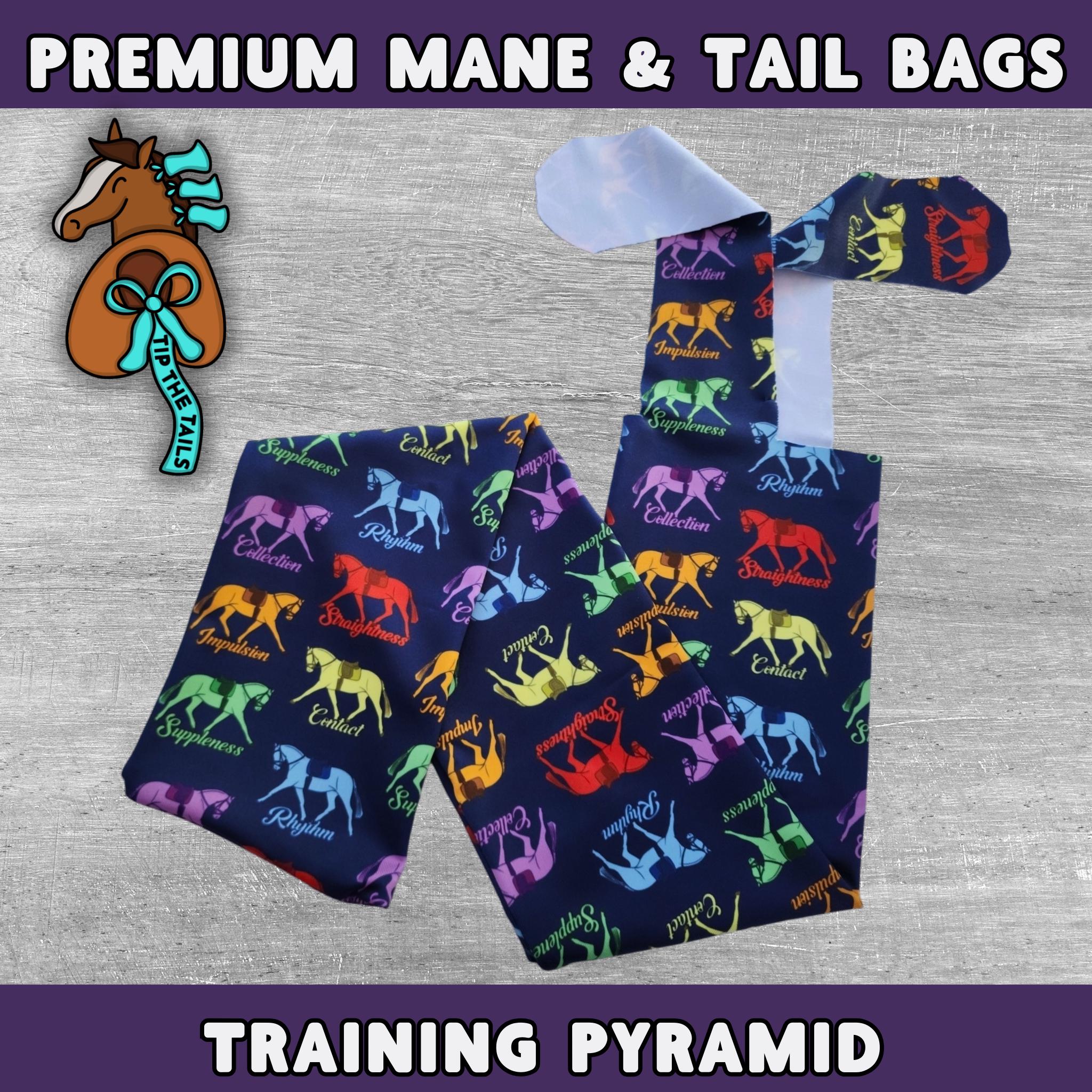 Dressage Training Pyramid Equine Tail Bag