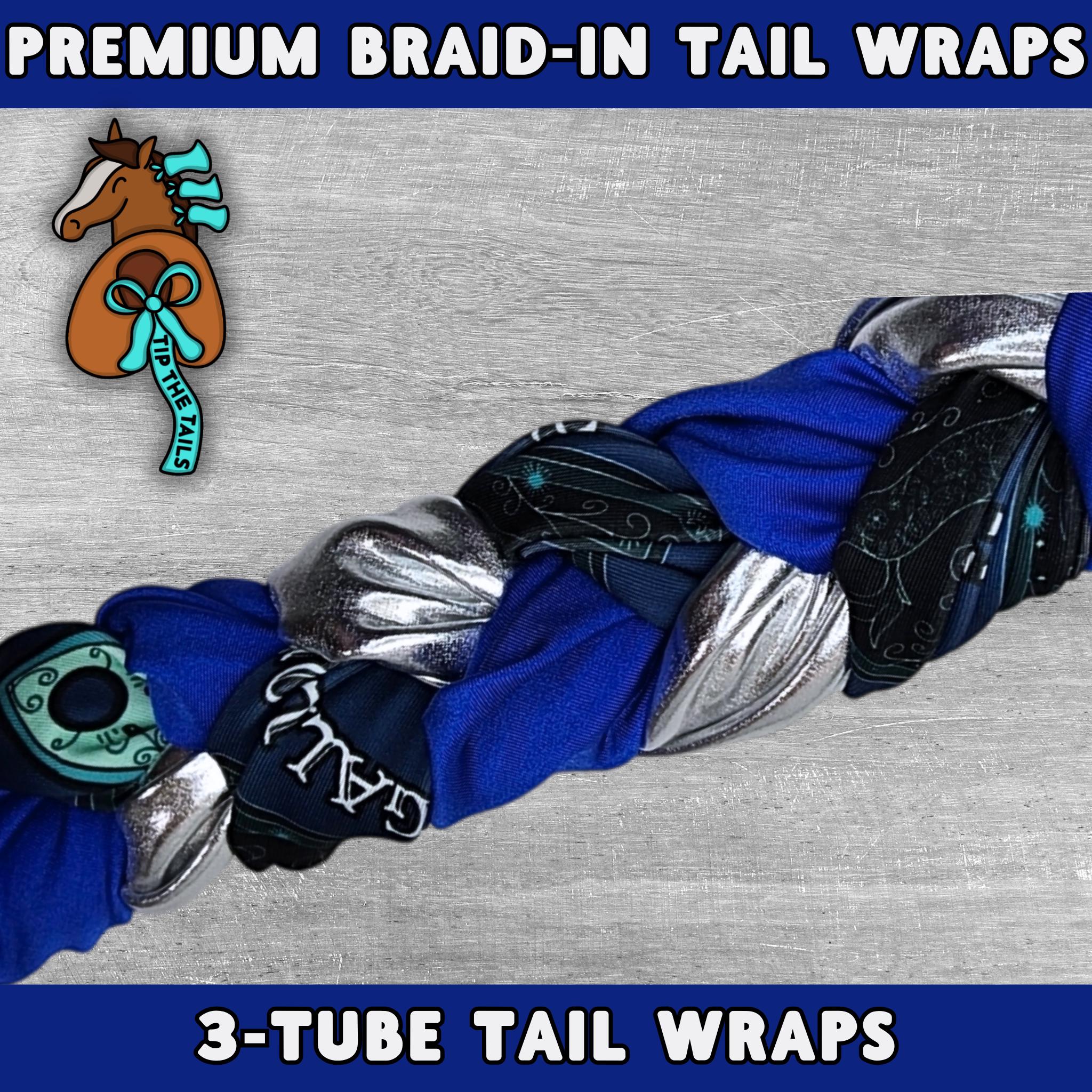 Tarot 3-Tube Braid-In Tail Wrap