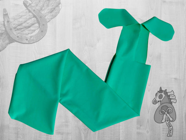 Solid Mint Equine Tail Bag