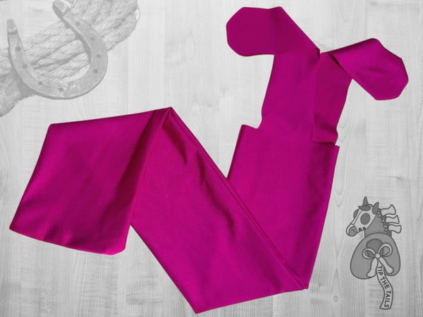 Solid Magenta Equine Tail Bag