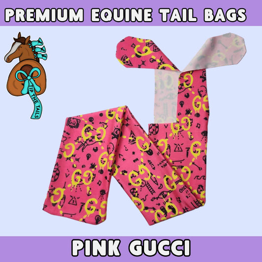 Pink GG Equine Tail Bag-Tip The Tails