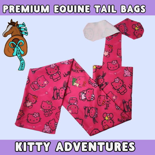 Pink HK Adventure Equine Tail Bag-Tip The Tails