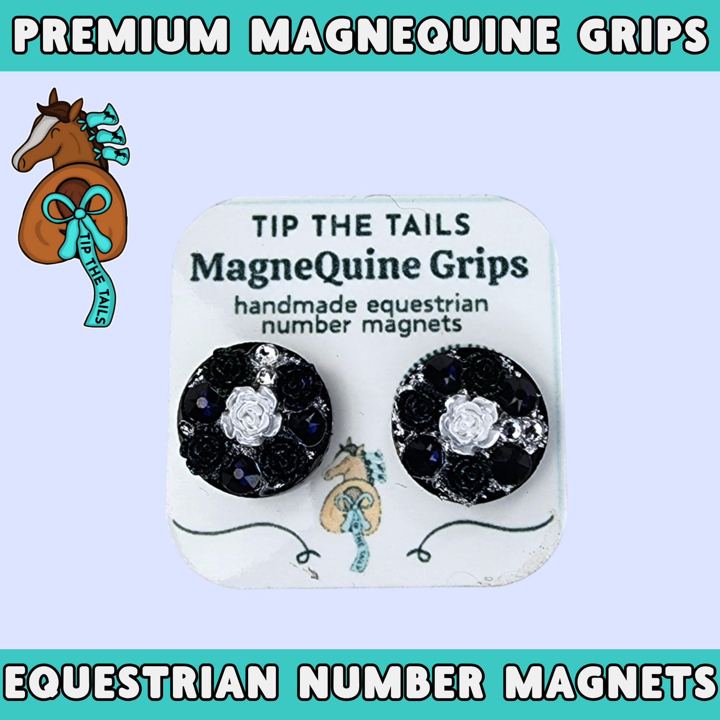 White Rose MagneQuine Grip Set