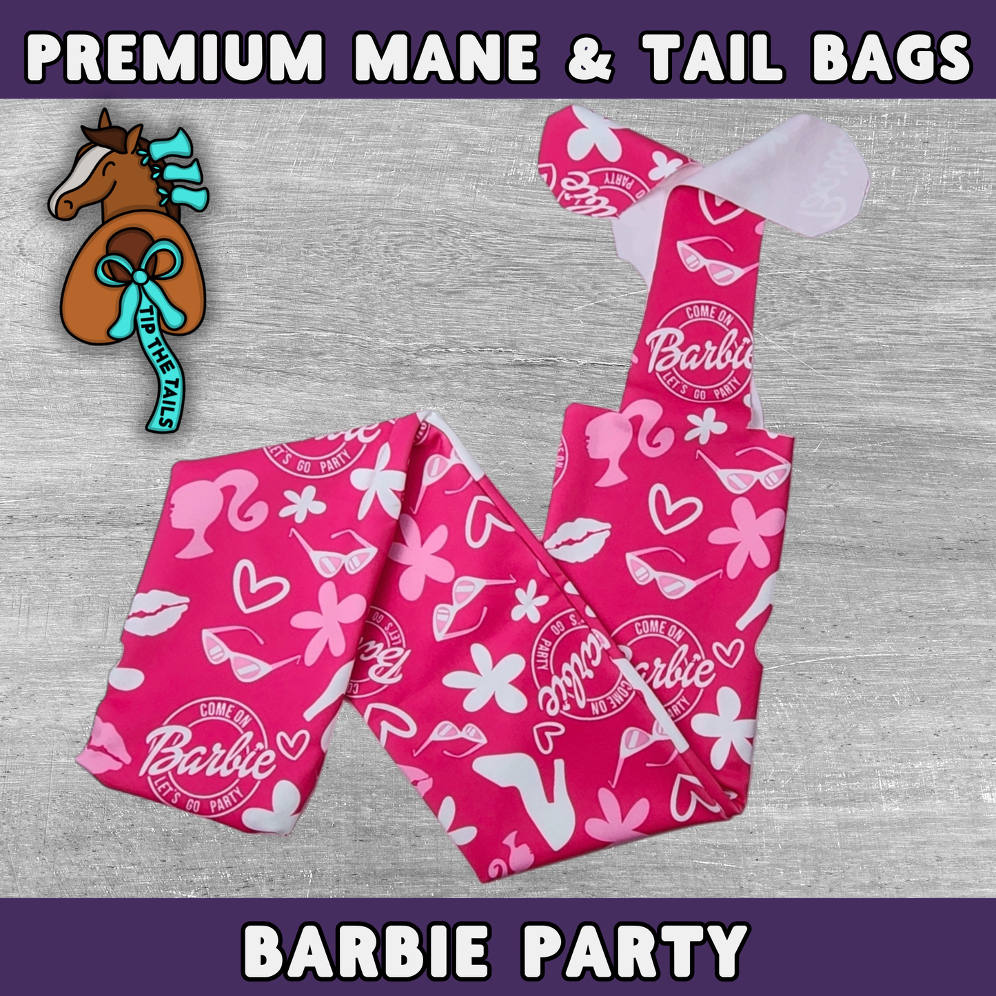 Barbie Party Equine Tail Bag