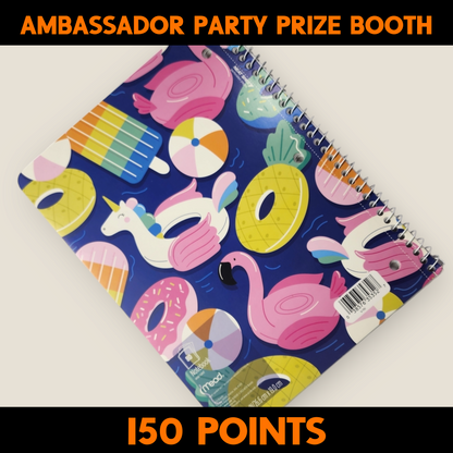 T023 - Shimmer Pool Notebook - 150 Points