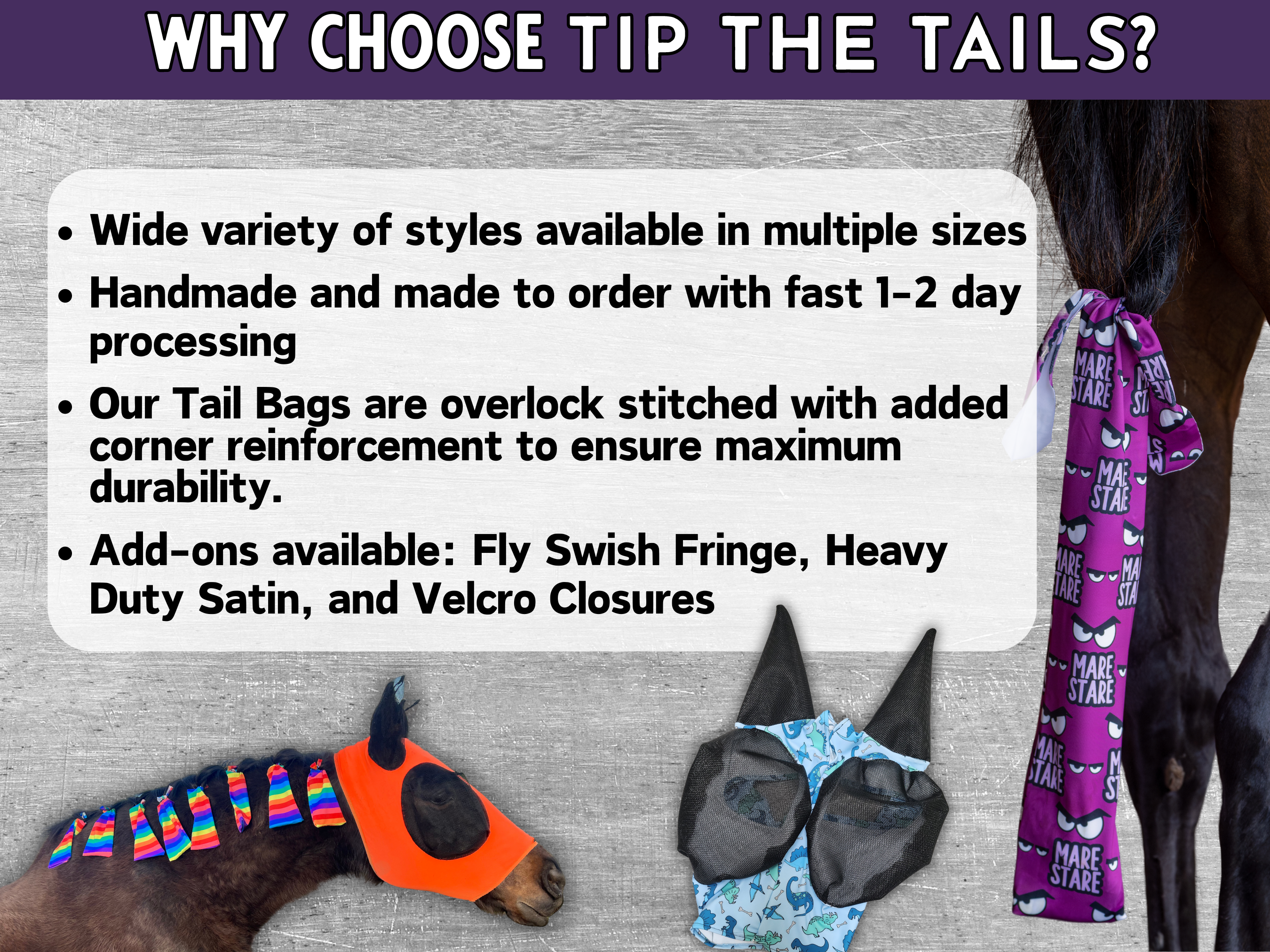 Royal Horses Equine Tail Bag (TIP-VIP Exclusive)