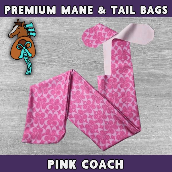 Pink CC Equine Tail Bag