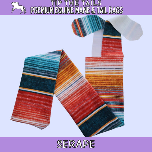 Serape Equine Tail Bag-Tip The Tails