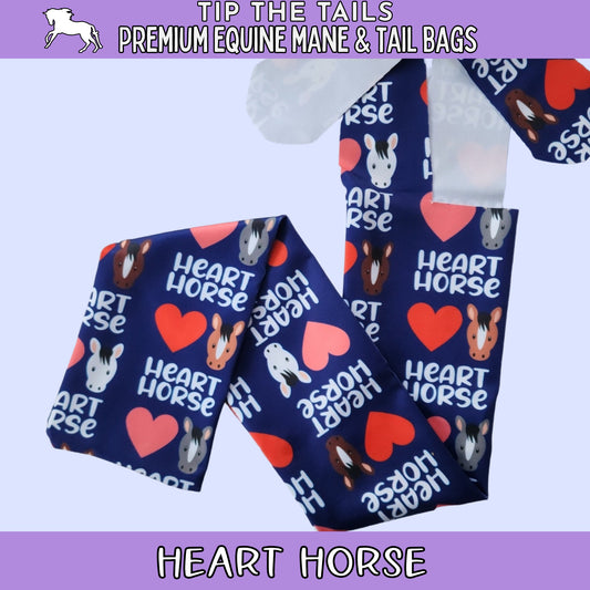 Heart Horse Tail Bag