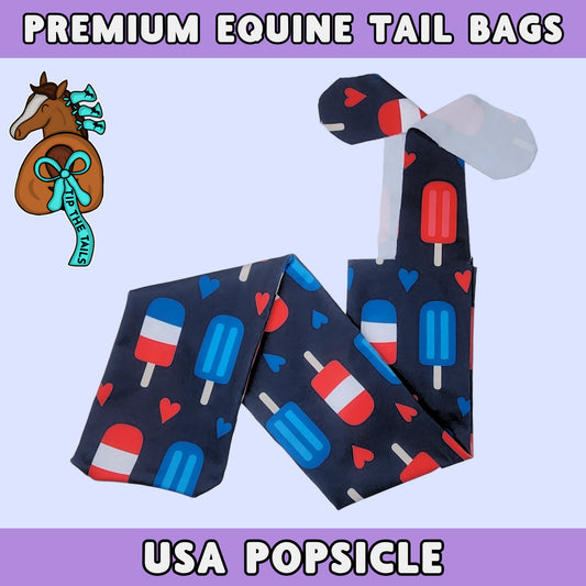 America Ice Cream Equine Tail Bag-Tip The Tails